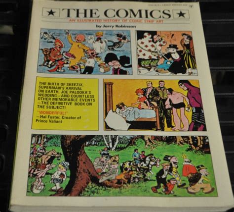 The Comics An Illustrated History Of Comic Strip ART By Jerry Robinson Fine Comic Books