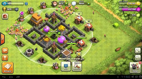 Best Clash Of Clans Town Hall 4 Farming Base Layout And Defense Setup