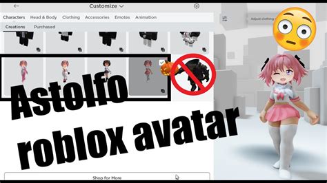 Astolfo Roblox Avatar Cheap Youtube