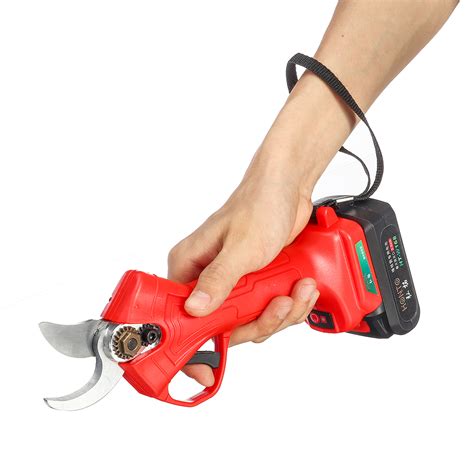 V Electric Cordless Secateurs Branch Cutter Shears Garden Pruner Pruning Grafting W Or