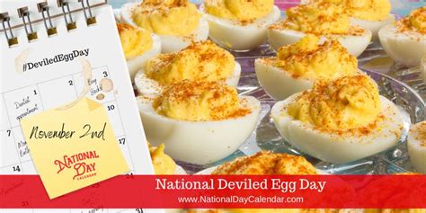 National Deviled Egg Day November 2 Deviled Eggs Yummy Snacks