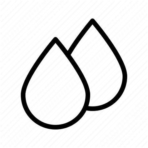 Drop Drops Fuel Gasoline Oil Water Icon