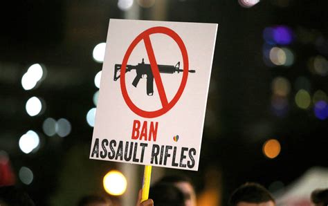 hillary clinton is basically the only person in dc who wants to ban assault weapons the nation