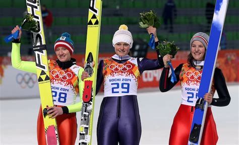 Germanys Vogt Wins Historic Womens Ski Jump Olympic Gold