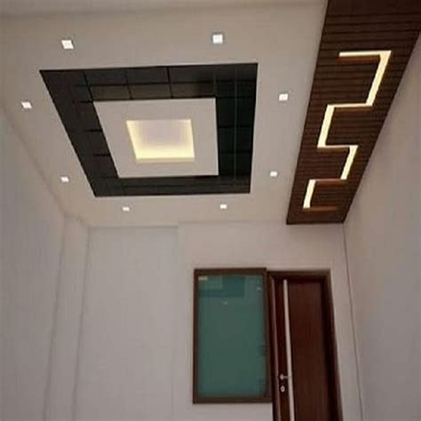 Simple Square Patterned False Ceiling