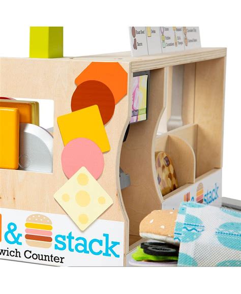 Melissa And Doug Slice Stack Sandwich Counter Macys