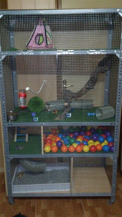 Diy Ferret Cage Luxury Well Look At That A Cage Made Out Of A