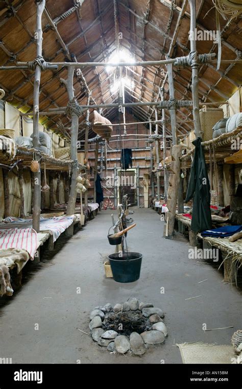 Iroquois Longhouse Hi Res Stock Photography And Images Alamy