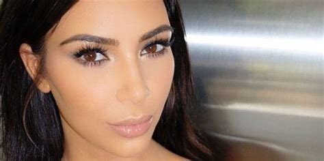 Kim Kardashians Natural Beauty Look Requires 3 Different Eyeliners