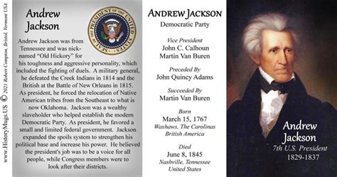 07 7th Us President Andrew Jackson