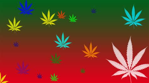 Weed Colours Wallpaper For Desktop 1920x1080 Full Hd