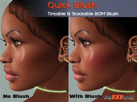 Second Life Marketplace Sexxxual Quick Blush Tintable And Stackable