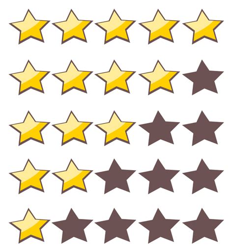 Metal Texture Five Star Png Clipart 5 Stars Five Five Star Clip