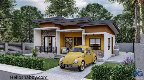 Simple But Elegant House Design With 3 Bedrooms 65 Sqm Tfa