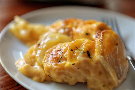 Crockpots aren't just for cooking meat dishes. The best Cheesy Scalloped Potato Recipe EVER! # ...