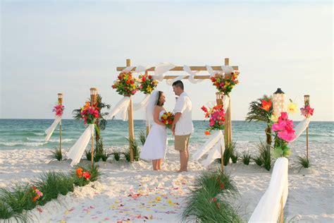 Affordable beach wedding packages for brides getting married in pensacola, destin, ft. Florida Disneyland: Destin Florida Weddings Packages Beach ...