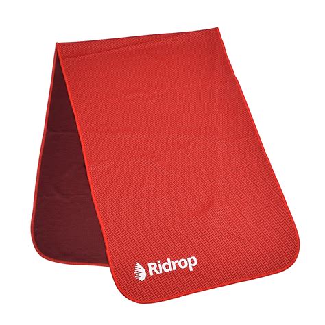Ridrop Towel Red Cooling Towel Πετσέτες Γυμναστηρίου Cooling