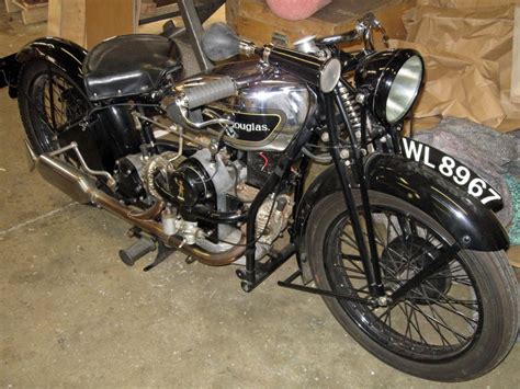Vintage Douglas Motorcycle To The Usa Express Exports