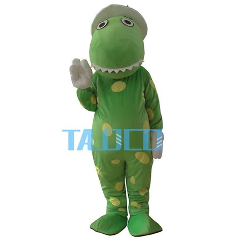 New Wiggles Dorothy The Dinosaur Adult Mascot Costume In Mascot From
