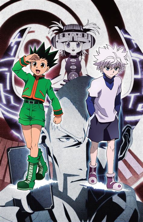 Hunter x hunter is a show about a kid who wants to pass this test that lets you become a hunter. a hunter is like a mercenary that is trained in more than fighting. Hunter X Hunter : ARC GREED ISLAND | Kana