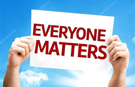 Everyone Matters card — Stock Photo © gustavofrazao #63140151