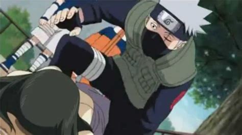 Shippuden moment - Kakashi and Hanare Kiss scene - Naruto ...