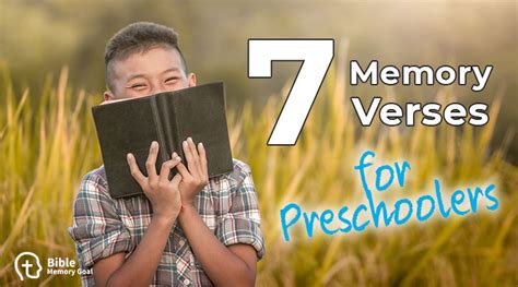 7 Bible Verses For Preschoolers To Memorize Quick And Easy