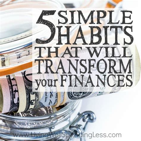 5 Simple Habits That Will Transform Your Finances Square Monthly Budget
