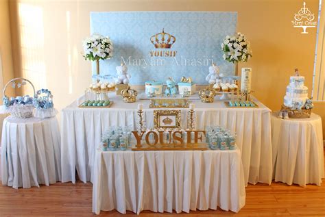 Royal Theme Baby Shower For My Baby Boy Yousif Prince Baby Shower