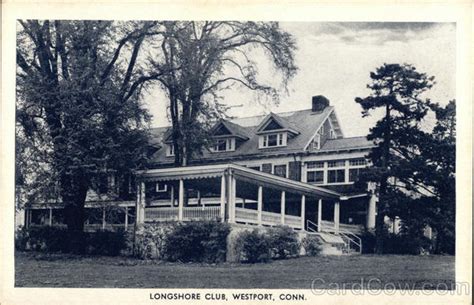 Longshore Club Westport CT Postcard