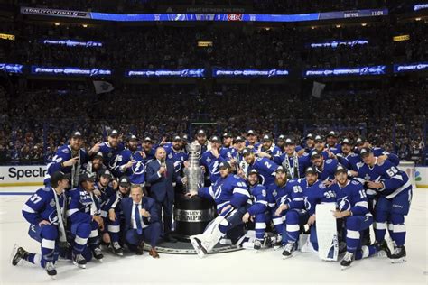 Stanley Cup Final Lightning Beat Canadiens To Repeat As Champions