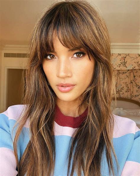 25 Best Wispy Bangs Styles You Have To See 2020 Update