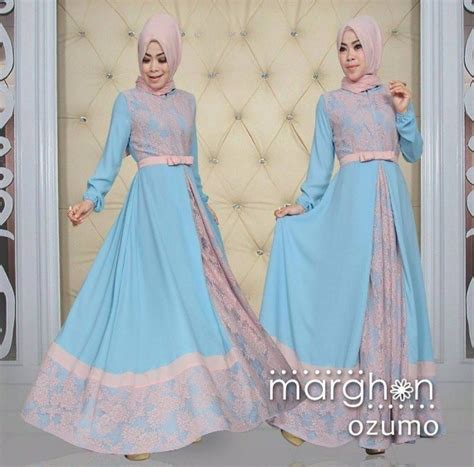 Model Baju Gamis Brokat Terbaru 2018 Ragam Muslim