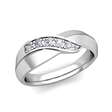 Mkg men's infinity carved and textured wedding ring cobalt & white gold $740.00 usd mla men's eternity illusion diamond wedding band tungsten & white gold + 42 diamonds 0.42ct $1,830.00 usd mkz men's puzzle pattern wide diamond wedding band black ceramic & white gold + 20 diamonds 0.20ct $1,380.00 usd His and Her Matching Wedding Bands 14k Gold Infinity ...