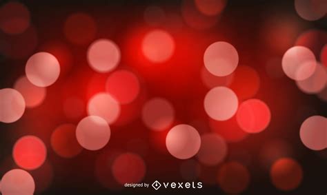 Red Shiny Bokeh Background Vector Download