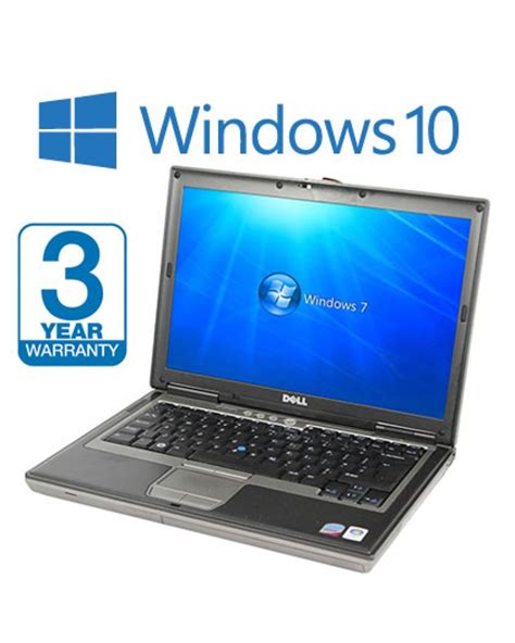 Dell Latitude D630 Widescreen 4gb Laptop With Windows 10 And 3 Year