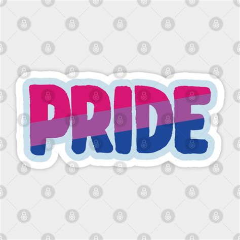 bisexual pride bi pride bisexual pride sticker teepublic
