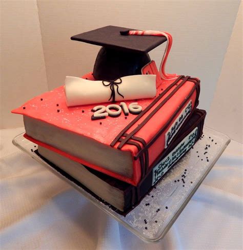 See more ideas about book cake, cake, book cakes. Graduation Book Cake - CakeCentral.com