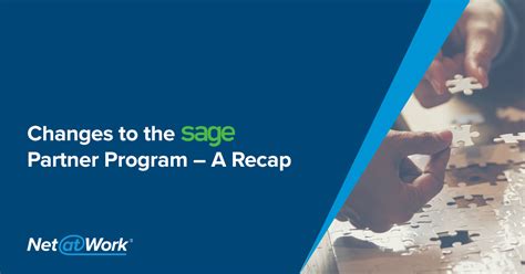Sage Partner Program Changes To The Sage Partner Program A Recap