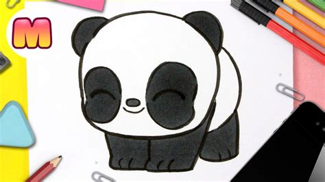 Como Dibujar Un Panda Kawaii Paso A Paso Dibujos Kawaii Fáciles Youtube