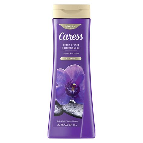 Caress Relaxing Body Wash Black Orchid And Patchouli Oil Shop Body