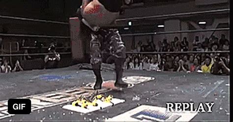 Masashi Takeda Vs Kenji Fukimoto Scissors Death Match 9gag