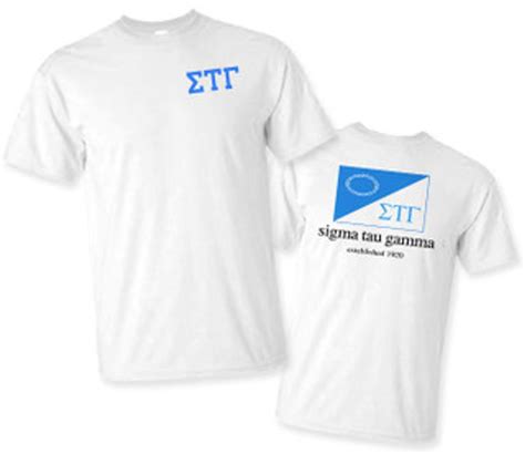 Sigma Tau Gamma Flag T Shirts Greek Gear