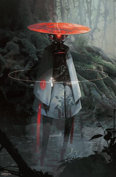 Sci Fi Samurai Mobilewallpaper