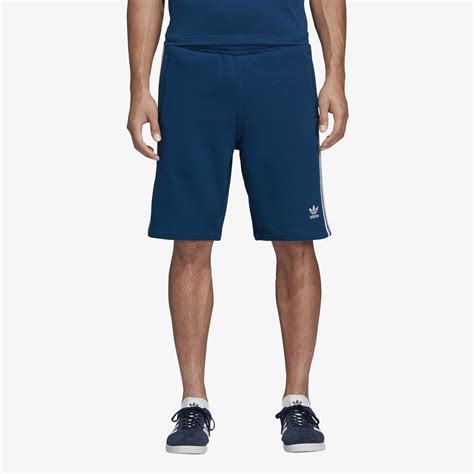 Adidas Originals 3 Stripe Shorts In Blue For Men Lyst