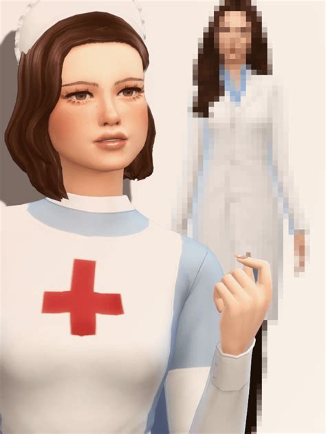 Sims 4 Vet Coat The Best 15 Brainy Lab Coat Cc For Ts
