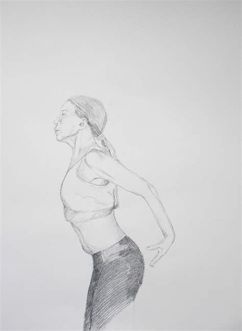 Drawings Study Of Figures In Motion On Behance