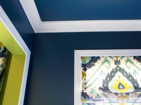 I used bear paint from homedepot to paint my bathroom ceiling. Bold and Trendy Small-Bathroom Makeover | Bathroom Ideas ...