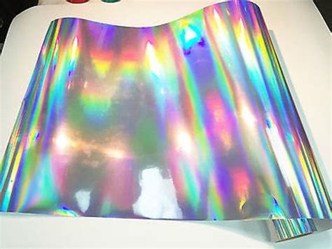 Rainbow Vinyl Oil Slick Vinyl Holographic Vinyl Vinyl Sheets Adhesive