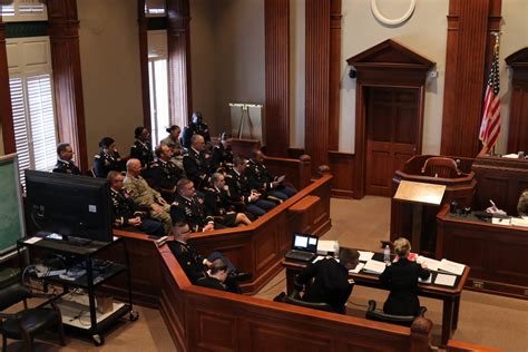 Mock Court Martial In Alabama Sets The Bar For Training Article The